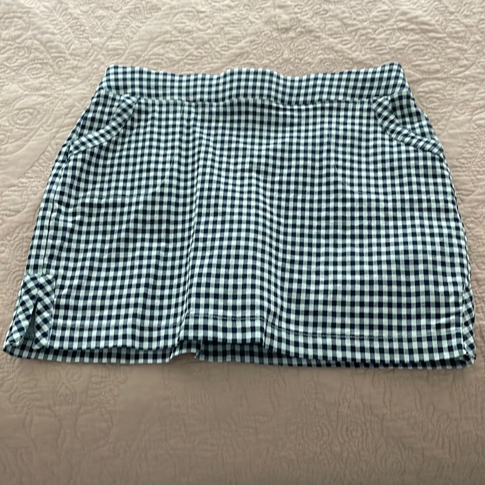 Crown & Ivy gingham skirt